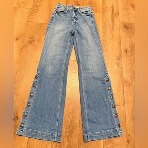 128 Miranda Lambert Idyllwind denim flare jeans western cowgirl country size 2